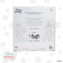 Kids Preferred - Disney 100 Anniversary Baby Mickey Mouse and Minnie Mouse 2 Piece Plush Collector Set Image 2