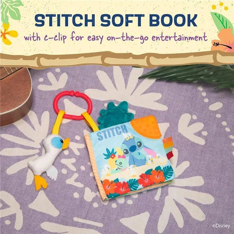 Kids Preferred - Disney Baby Lilo & Stitch Soft Book: Stitch ON-The-GO Soft Book Image 4