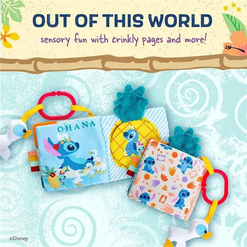 Kids Preferred - Disney Baby Lilo & Stitch Soft Book: Stitch ON-The-GO Soft Book Image 5