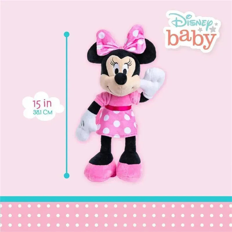 Kids Preferred - Disney Minnie Mouse Pink Dress 15.5 Plush with Hangtag Image 2