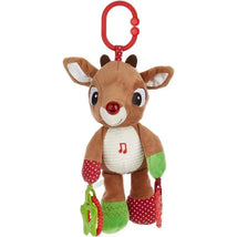 Kids Preferred - Rudolph The Red-Nosed Reindeer On The Go Teether Developmental Activity Toy, 12 inches Image 1