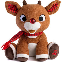 Kids Preferred - Rudolph the Red Nosed Reindeer Stuffed Animal Plush Toy with Music & Lights Image 1