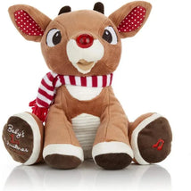 Kids Preferred - Santa Claus Rudolph The Red-Nosed Reindeer Musical Stuffed Animal, 8 Inches Image 1