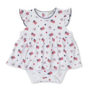 Kissy Kissy - Baby Basic Long Sleeve Bodysuit, 4th of July Image 1