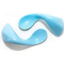 Kizingo - 2Pk Right-Handed Curved Baby Spoons for Baby-Led Weaning, Light Blue Image 1