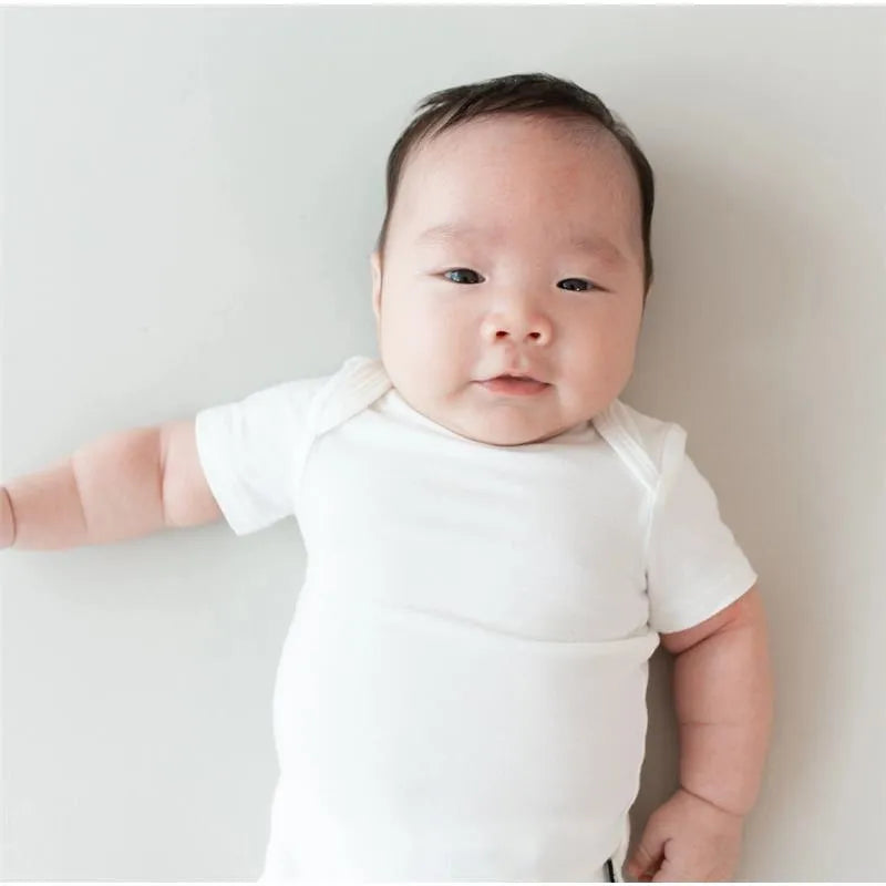 Kyte Baby - Baby Neutral Bodysuit In Cloud Image 3