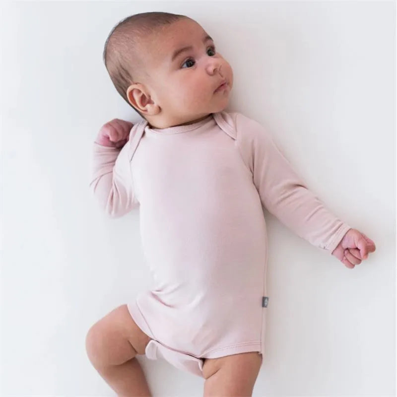 Kyte Baby - Long Sleeve Bodysuit In Blush Image 1