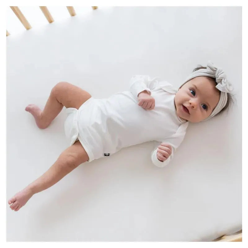 Kyte Baby - Long Sleeve Bodysuit In Cloud Image 1