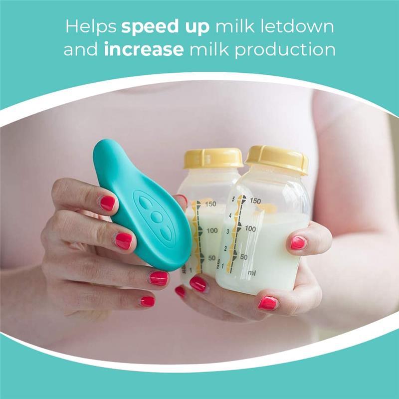 LaVie Warming Lactation Massager 3-in-1 Adjustable Heat + Vibration for  Breastfeeding, Nursing, Pumping, Essential Support for Improved Milk Flow