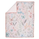 Lambs & Ivy - 3Pk Baby Blooms Pink Floral/Butterfly Baby Crib Bedding Set Image 3