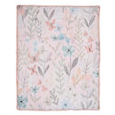 Lambs & Ivy - 3Pk Baby Blooms Pink Floral/Butterfly Baby Crib Bedding Set Image 4