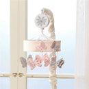 Lambs & Ivy - Baby Blooms Pink Butterfly Musical Baby Crib Mobile Soother Toy Image 4