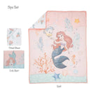 Lambs & Ivy - 3Pk Bedtime Originals Disney Baby The Little Mermaid Baby Crib Bedding Set Image 3