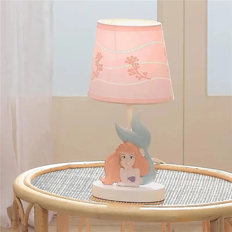 Lambs & Ivy - Bedtime Originals Disney Baby The Little Mermaid Ariel Lamp with Shade & Bulb Image 5