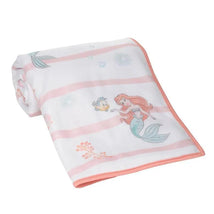 Lambs & Ivy - Bedtime Originals Disney Baby The Little Mermaid White Baby Blanket, Ariel Image 2