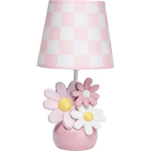 Lambs & Ivy - Lamp W/Shade & Bulb, Daisy Dreams Image 1