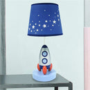 Lambs & Ivy Milky Way Table Lamp, Blue Image 3