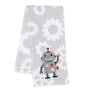 Lambs & Ivy Robbie Robot Blanket Image 1