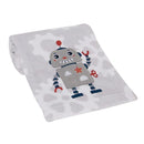 Lambs & Ivy Robbie Robot Blanket Image 2