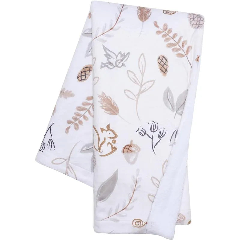 Lambs & Ivy - Treetop Fox Woodland Blanket Image 1