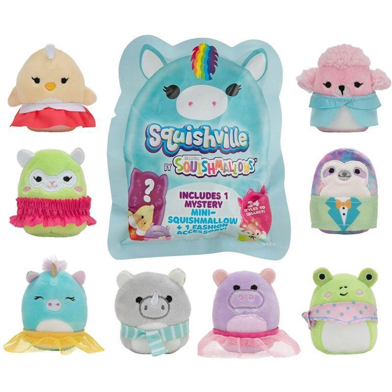 Series 8 - SQUISHVILLE - Mystery Mini Plush – Bemine Collections