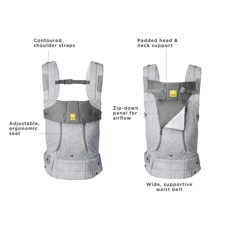 Líllé Baby - Complete All Seasons Carrier, Pebble Grey Image 7