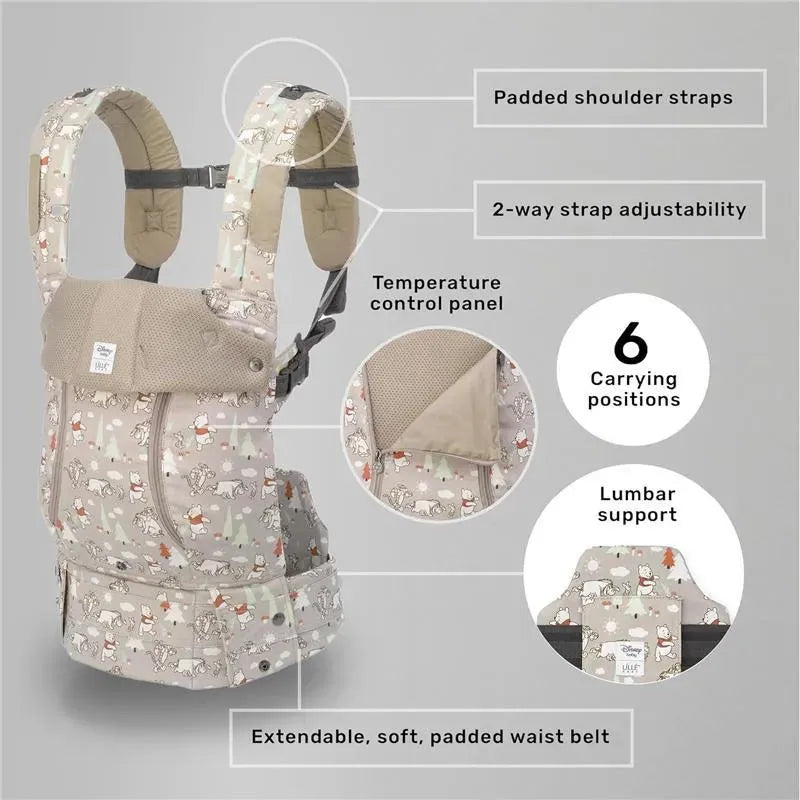 Líllé Baby - Complete All Seasons Ergonomic 6-in-1 Baby Carrier, Disney's Pooh's Perfect Day Image 7