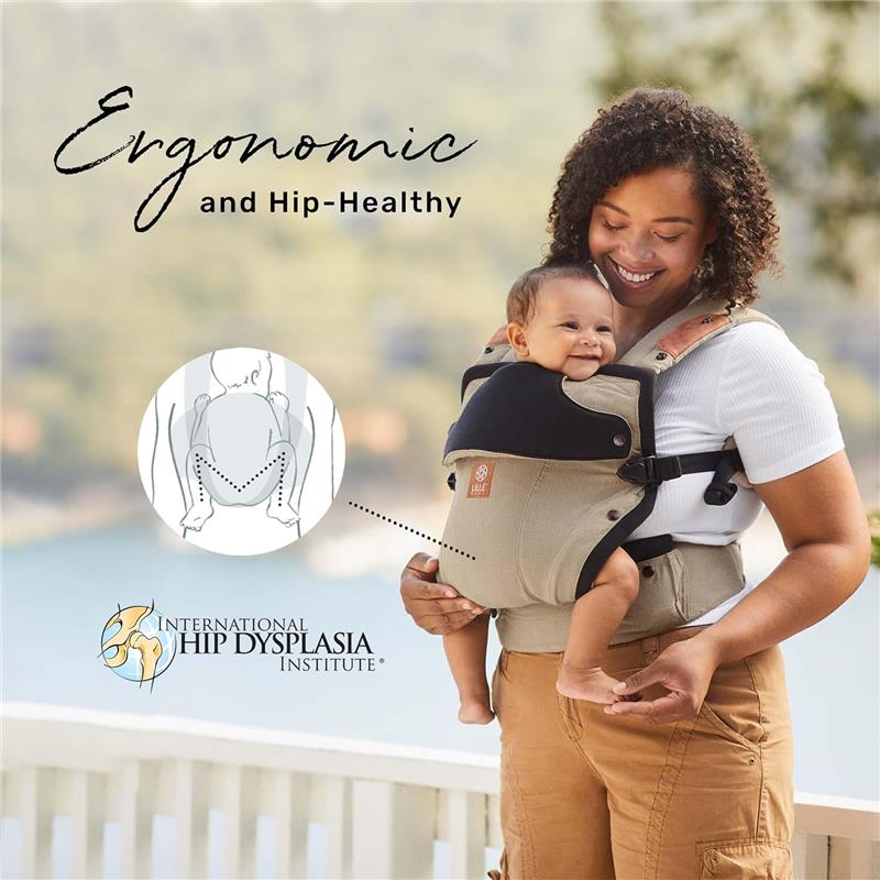 Líllébaby - Elevate 6-In-1 Linen Blend Baby Carrier, Warm Sand Image 3