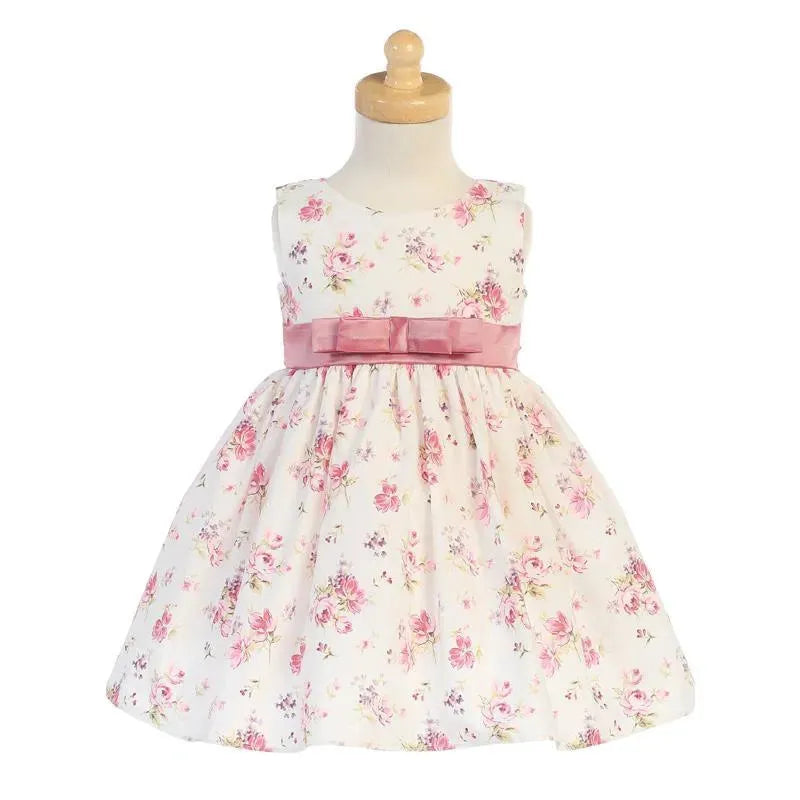 Lito - Baby Cotton Floral Print Girl Dress Image 1