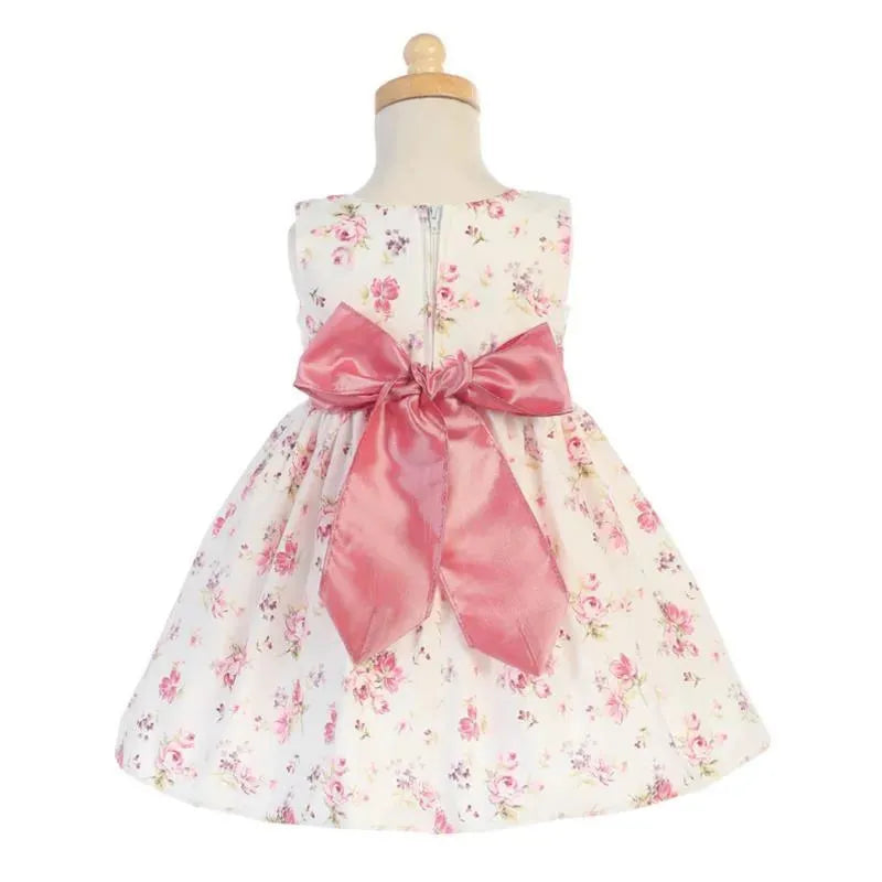 Lito - Baby Cotton Floral Print Girl Dress Image 2