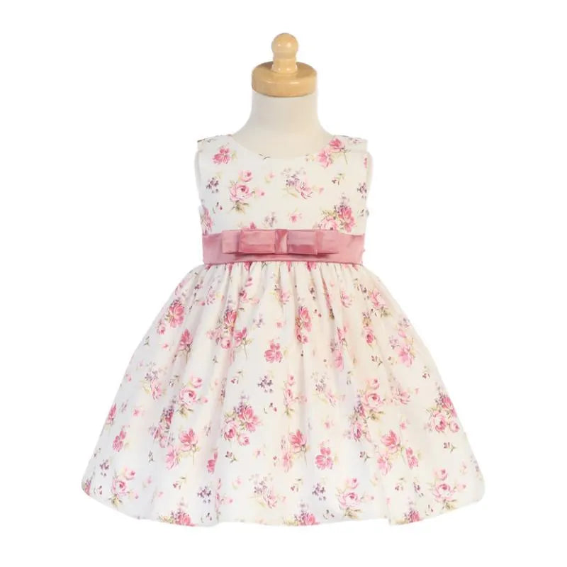 Lito - Baby Girl Cotton Floral Print Dress  Image 1