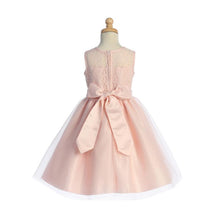 Lito - Baby Girl Lace And Tulle Dess, Light Pink Image 2