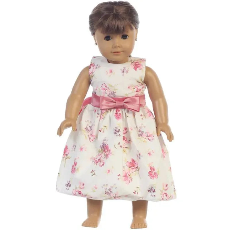 Lito - Cotton Floral Print Doll Dress Image 1