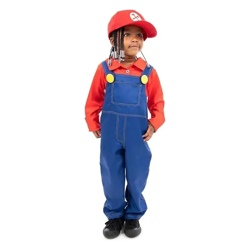 Little Adventures - Red Handyman Hero Costume Sets Image 4