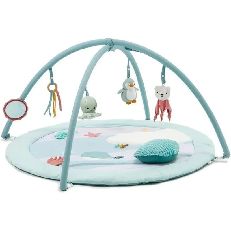 Little Big Friends - Large Round Playmat with Arch, Multisensory Activity Toy, Ocean Image 1