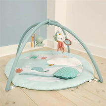 Little Big Friends - Large Round Playmat with Arch, Multisensory Activity Toy, Ocean Image 2