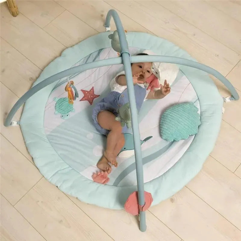 Little Big Friends - Large Round Playmat with Arch, Multisensory Activity Toy, Ocean Image 6