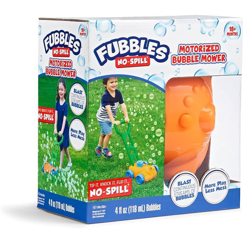 Little Kids - Fubbles No Spill Bubble Lawn Mower, Automatic Bubble Blower Machine Image 7