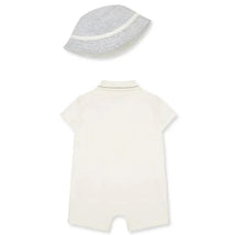 Little Me - Baby Boy Safari Knit Romper & Bucket Hat Image 2