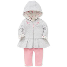 Little Me Bountiful Jacket Set - Pink Image 1