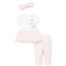 Little Me - Butterfly 3 Piece Set, Pink Image 1