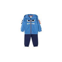 Little Me - Monster Hoodie Set 2Pc, Blue Image 1