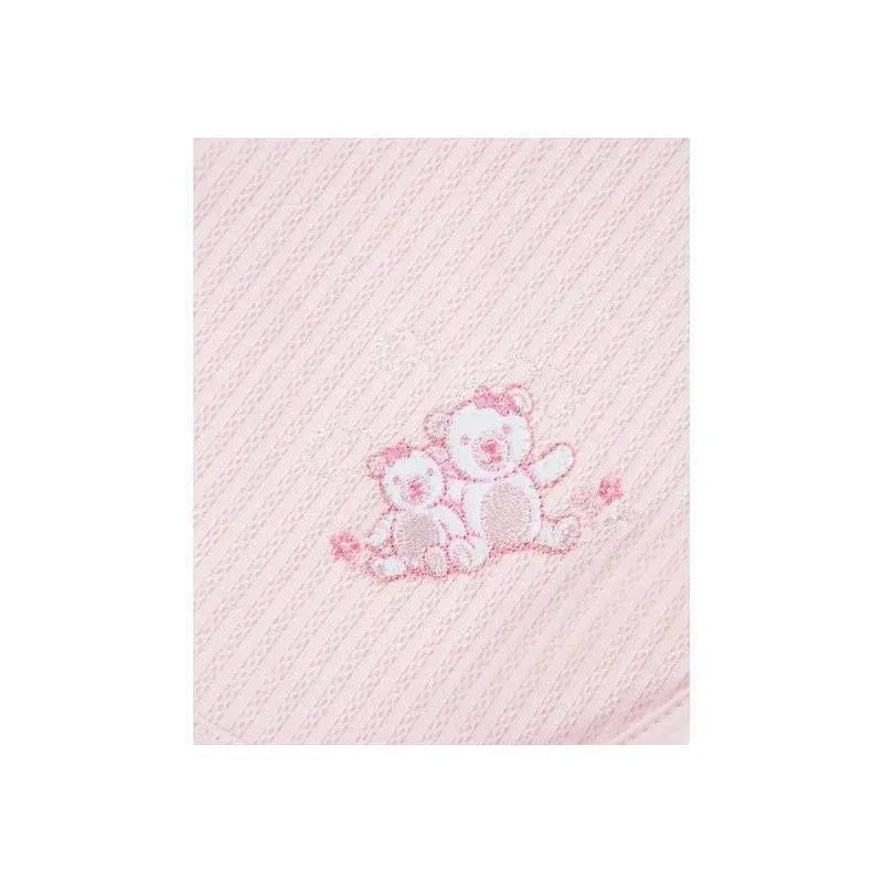 Little Me - Receiving Blanket Wispy Bears 2 Pk, Pink Image 2