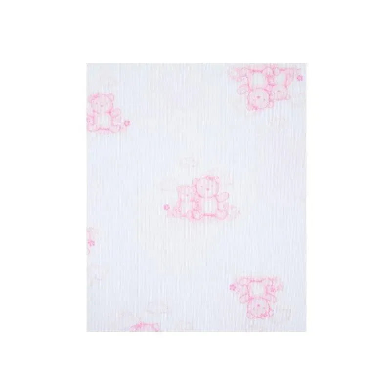 Little Me - Receiving Blanket Wispy Bears 2 Pk, Pink Image 3