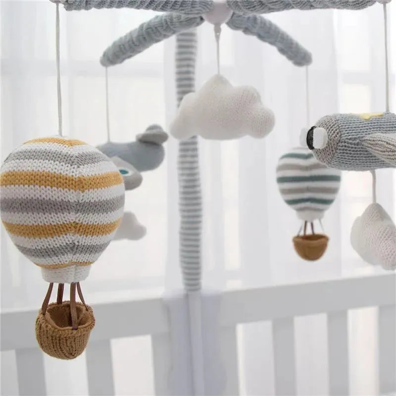 Living Textiles - Baby Music Mobile, Crib Toy, Up up and Away  Image 3