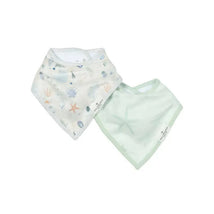 Loulou Lollipop - Bib Set (Muslin), Seashells Image 2