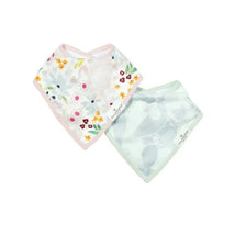 Loulou Lollipop - Bib Set (Muslin), Shell Floral Image 1