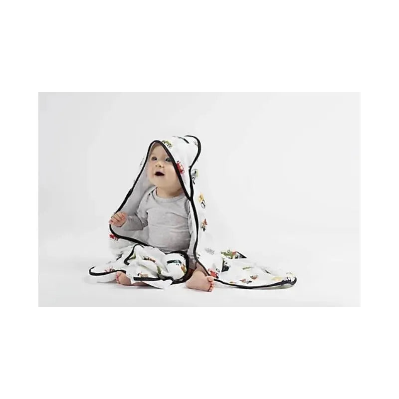 Loulou Lollipop - Hooded Towel Set, Happy Trucks Image 2