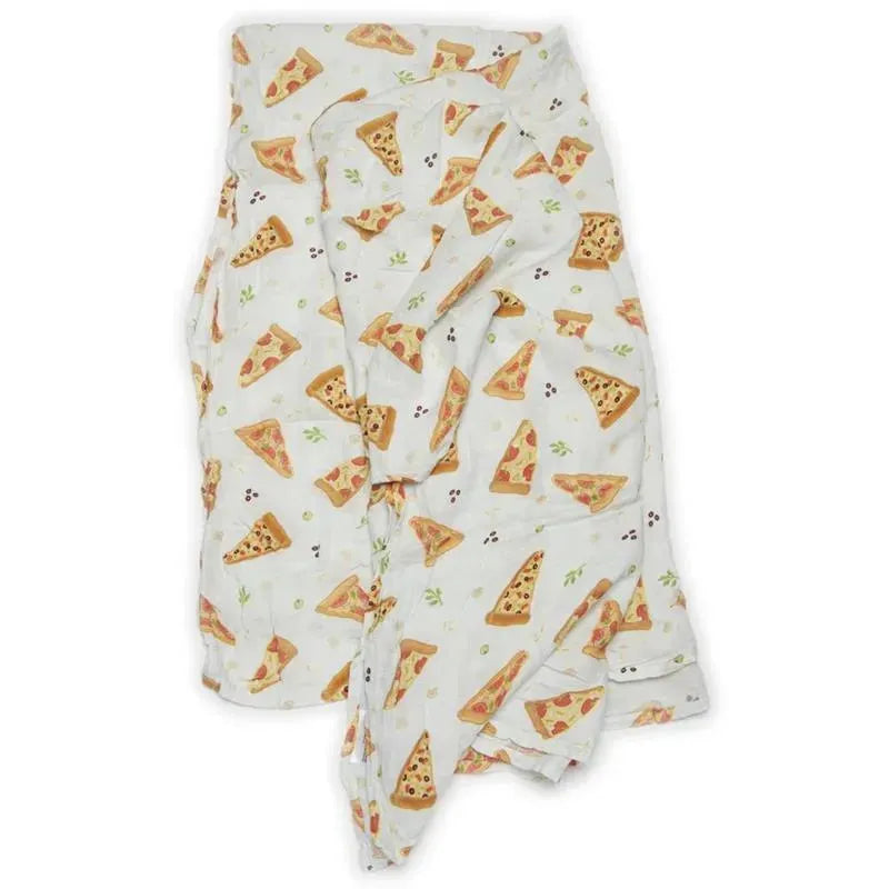 Loulou Lollipop - Pizza Swaddle Blanket 1Pk Image 5