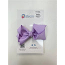 MacroBaby - Hair Bow Medium, Purple Image 1